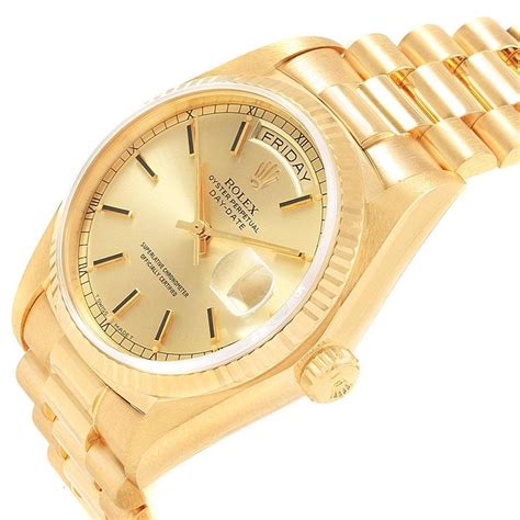 solid gold rolex|18 karat gold rolex watch.